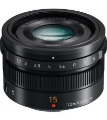 Panasonic Leica DG Summilux 15mm f1.7 ASPH Black Lens