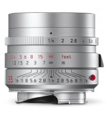 Leica Summilux-M 35mm f1.4 ASPH Silver Lens