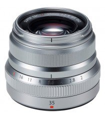 FujiFilm Fujinon XF 35mm F2 R WR Silver Lens