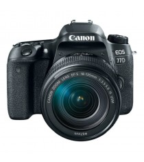 Canon EOS 77D Kit with 18-135mm f/3.5-5.6 IS USM Lens (Black)