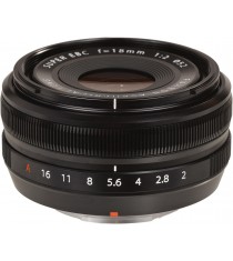Fuji Film Fujinon XF 18mm F2 R Black Lens