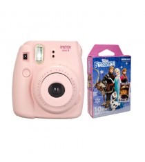 Fuji Film Instax Mini 8 Pink Instant Camera with (Inside Out) Photo Paper