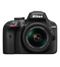 Nikon D3400 Black Digital SLR Camera with 18-55mm VR Lens 