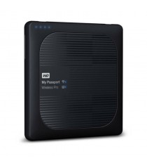 WD Elements My Passport Wireless Pro USB 3.0 4TB External Hard Drive WDBSMT0040BBK-CESN (Black)
