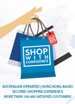 Shop with us, shop with confidence